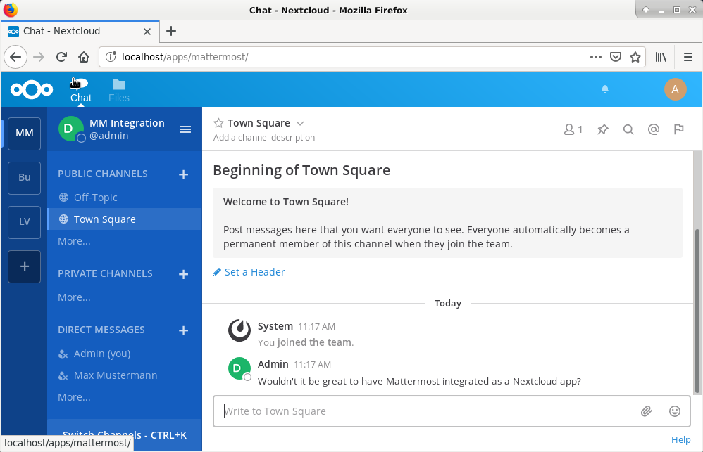 Mattermost что это. Mattermost Интерфейс. Nextcloud Интерфейс. Nextcloud чат. Nextcloud мобильное приложение.